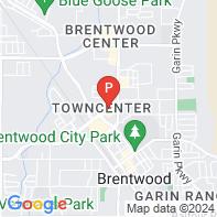 View Map of 1240 Central Boulevard,Brentwood,CA,94513